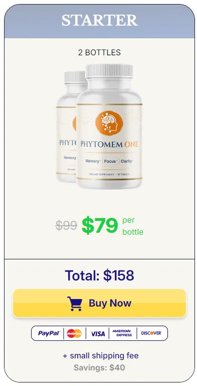 Phytomem One 2 Bottles pricing